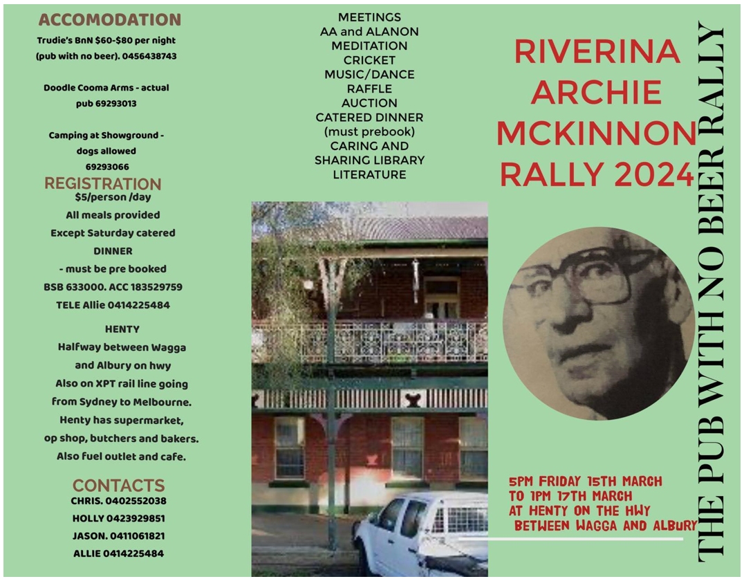 Riverina Archie McKinnon Rally 2024 @ Henty Camping and Showgrounds | Henty | New South Wales | Australia