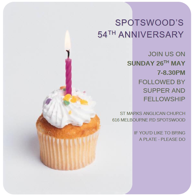 Spotswood 54th Anniversary @ St Mark's Anglican Church | Spotswood | Victoria | Australia
